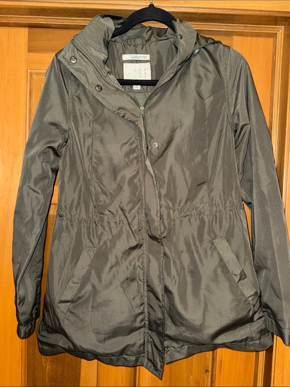 a new day Olive Hooded Jacket - Women